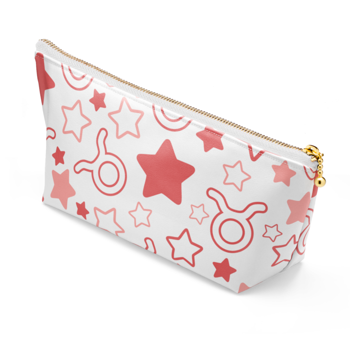 ポーチ - 長さ21.5cm / 高さ10cm - ホワイト