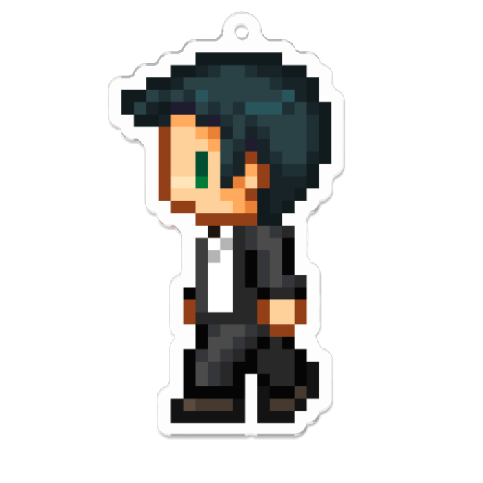 Keith(ドット・横) - 70 x 70 (mm)