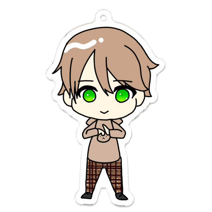 アクリルキーホルダー - 70 x 70 (mm)