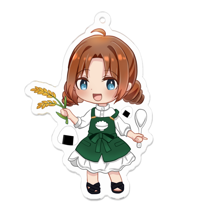 アクリルキーホルダー - 70 x 70 (mm)