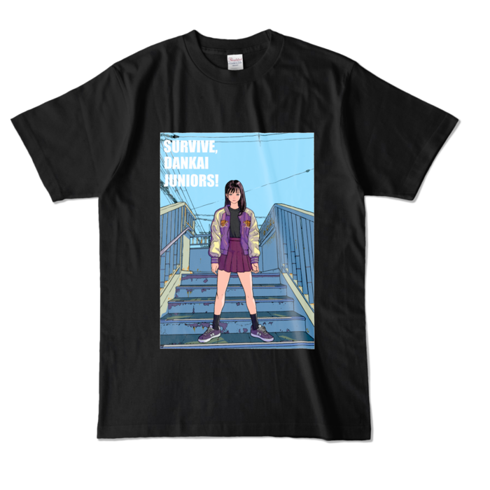 カラーTシャツ - L - ブラック (濃色)