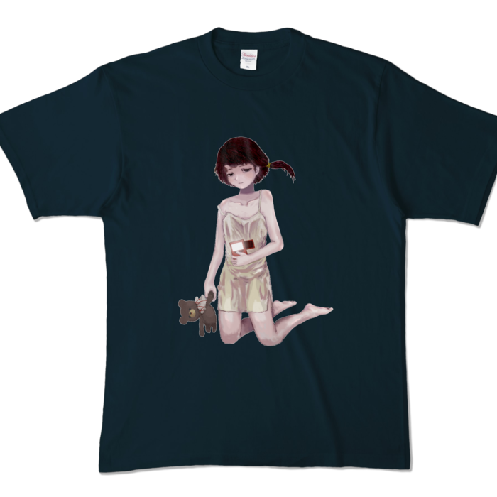 カラーTシャツ - XL - ネイビー (濃色)