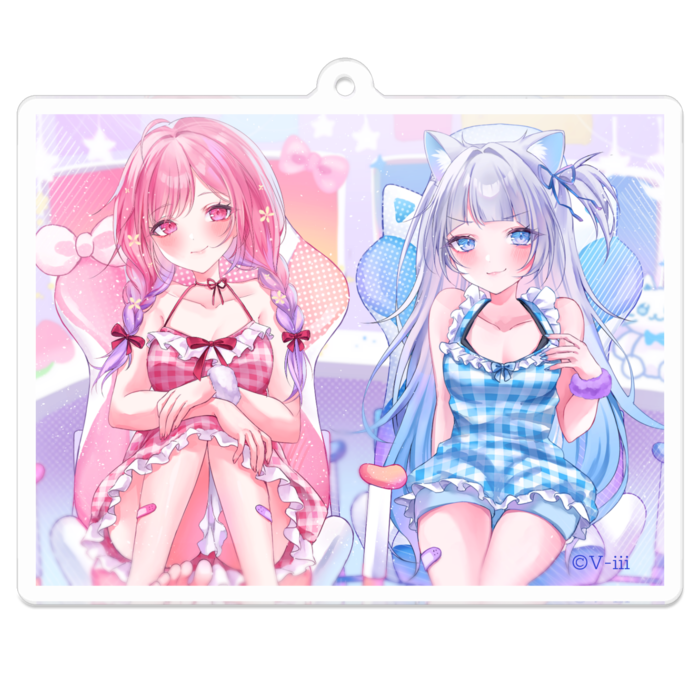 アクリルキーホルダー - W70 × 70mm 以内