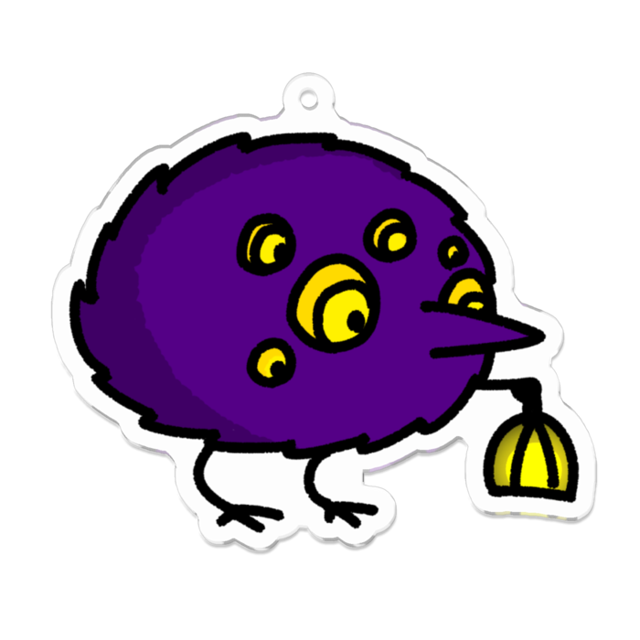 アクリルキーホルダー - 70 x 70 (mm)