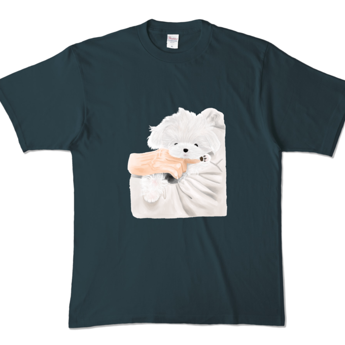 カラーTシャツ - XL - デニム (濃色)