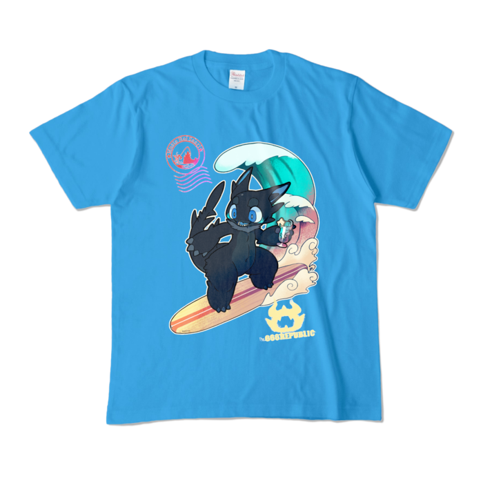 カラーTシャツ - M - ターコイズ