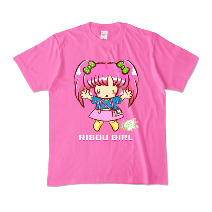 カラーTシャツ - M - ピンク (濃色)