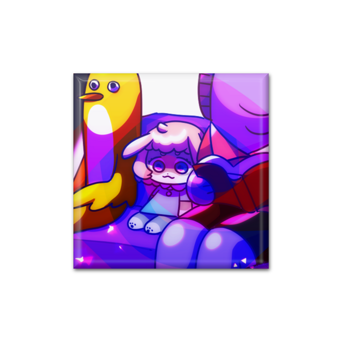 缶バッジ - 四角形40mm