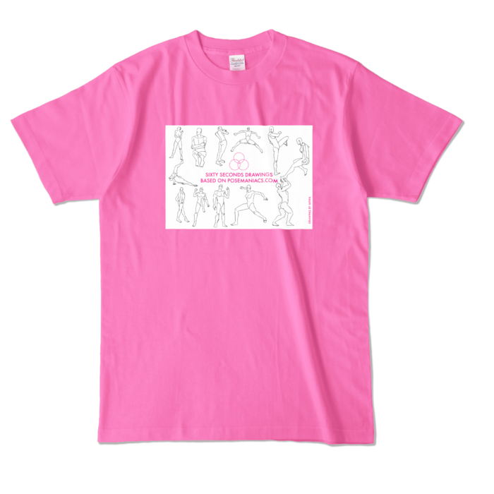 カラーTシャツ - L - ピンク (濃色)