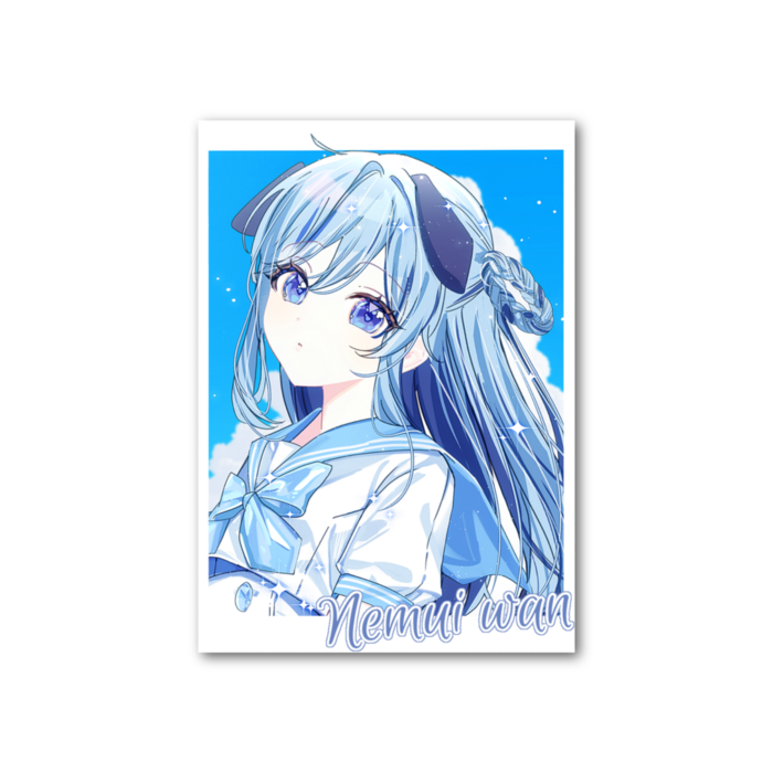 フォト風カード - 縦 - 片面