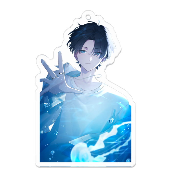 アクリルキーホルダー - 70 x 70 (mm)