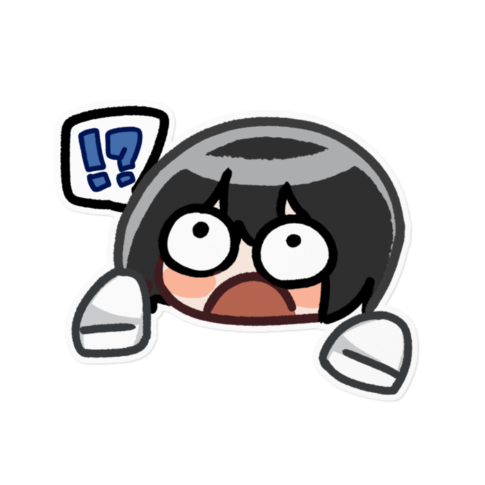 ステッカー - 160 x 160 (mm)