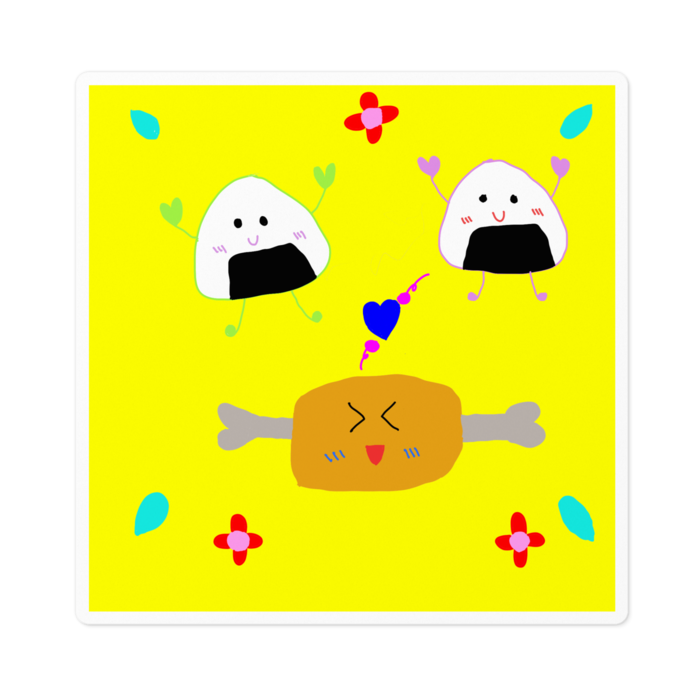 ステッカー - 100 x 100 (mm)