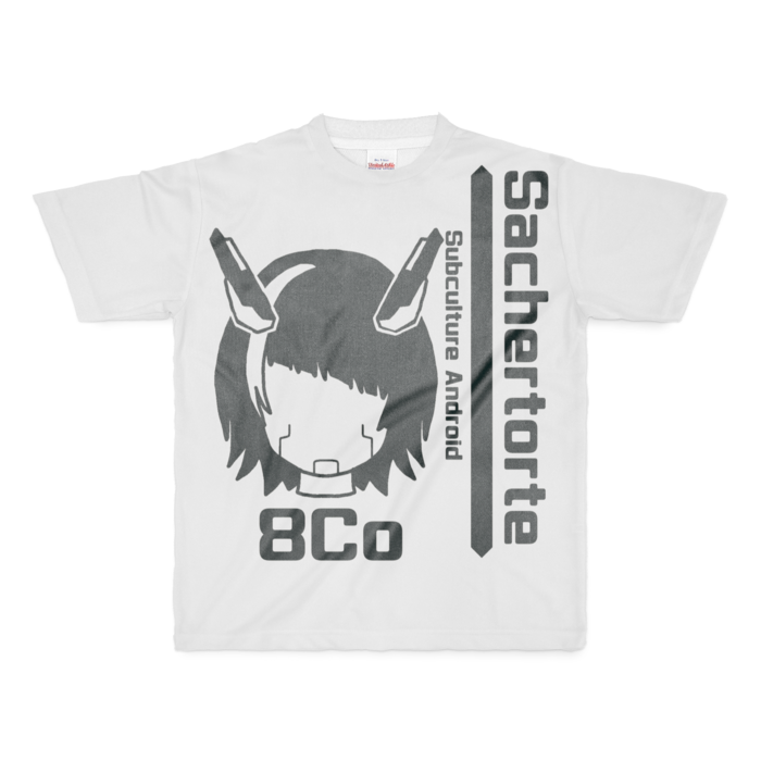 フルグラフィックTシャツ - M - 両面印刷