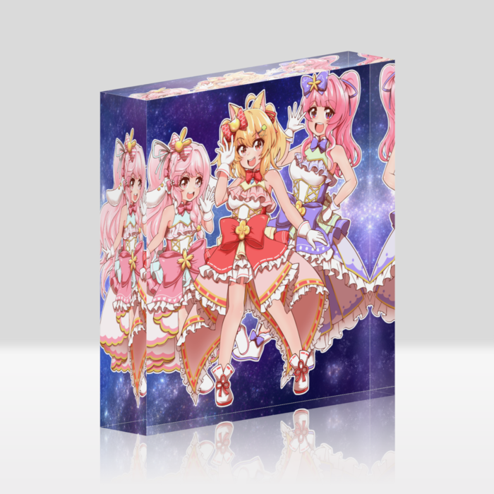 アイドル:篠茶 斜海 - 100x100mm