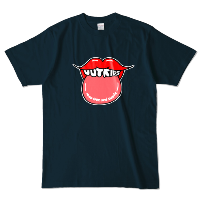 カラーTシャツ - L - ネイビー (濃色)