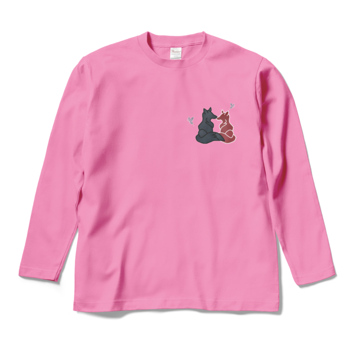 ロングスリーブTシャツ - M - ピンク
