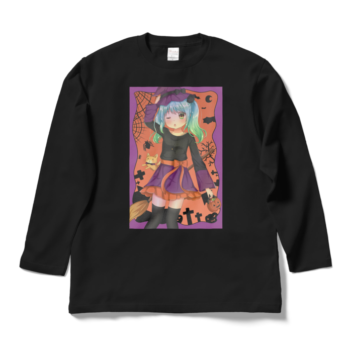 ロングスリーブTシャツ - L - ブラック