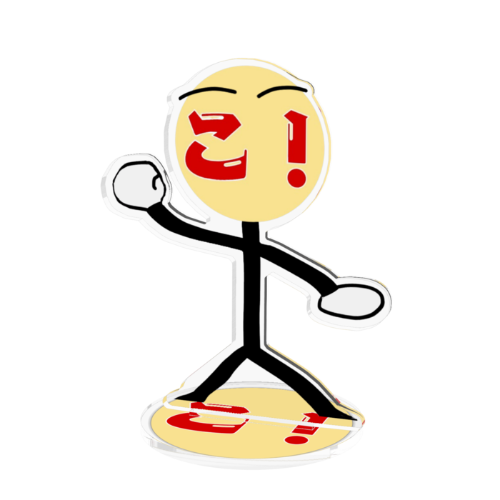 アクリルフィギュア - 100x100mm