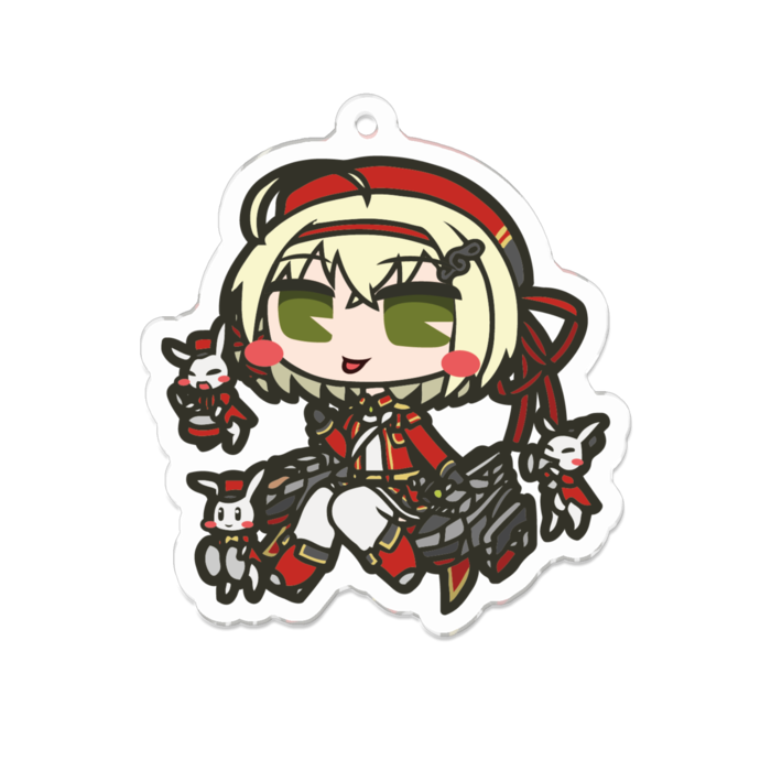 アクリルキーホルダー - 70 x 70 (mm)
