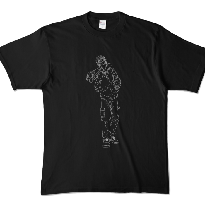 カラーTシャツ - XL - ブラック (濃色)