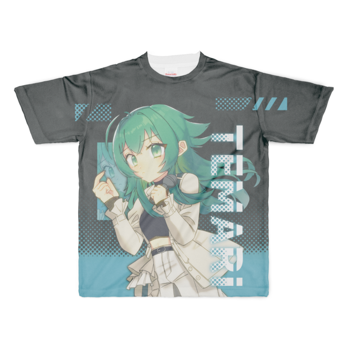 フルグラフィックTシャツ - XL - 両面印刷