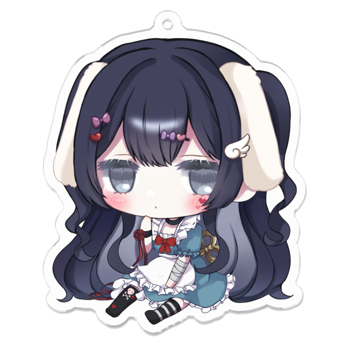 アクリルキーホルダー - 70 x 70 (mm)