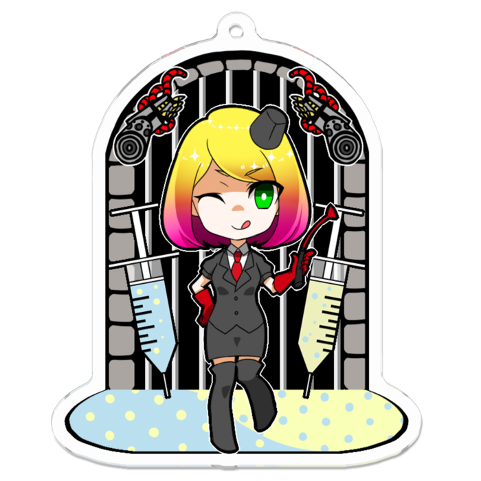 アクリルキーホルダー - 70 x 70 (mm)