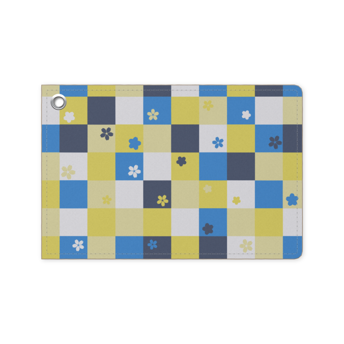 太鼓鐘貞宗イメージ市松模様 パスケース つきしょっぷ Booth 太鼓鐘貞宗イメージ市松模様 パスケース つきしょっぷ Booth