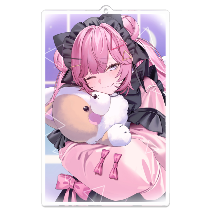 アクリルキーホルダー - 100 x 100 (mm)