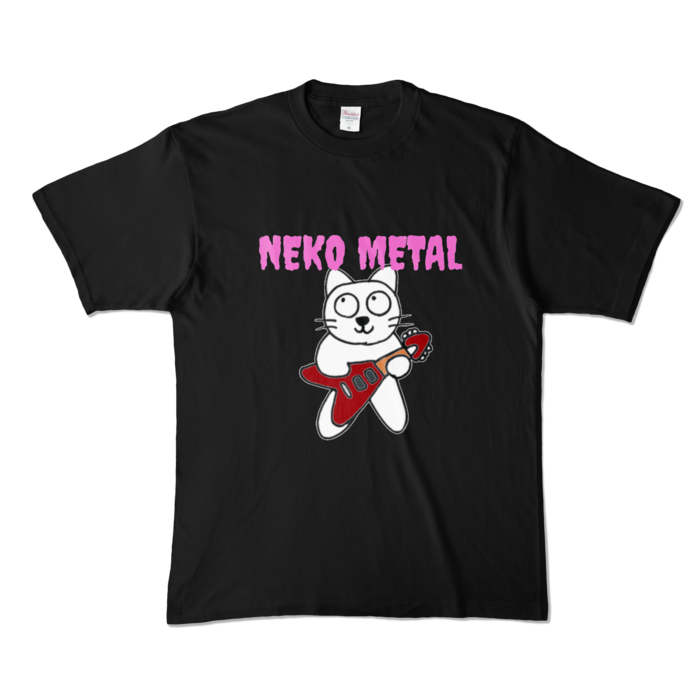 カラーTシャツ - XL - ブラック (濃色)
