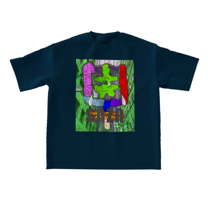 ビッグシルエットTシャツ - L - 正面