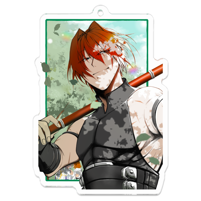 アクリルキーホルダー - 70 x 70 (mm)