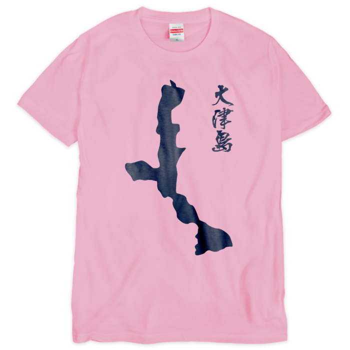Tシャツ（シルクスクリーン印刷） - XL - 柄濃紺