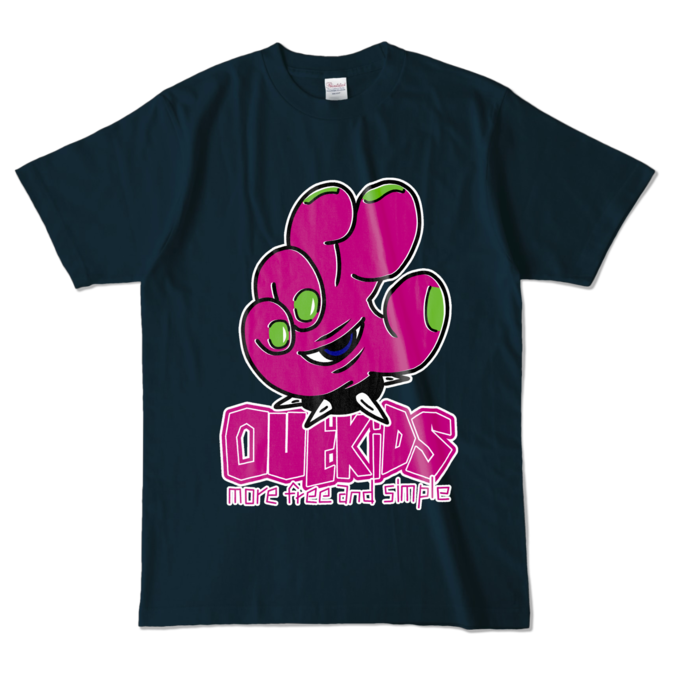 カラーTシャツ - L - ネイビー (濃色)