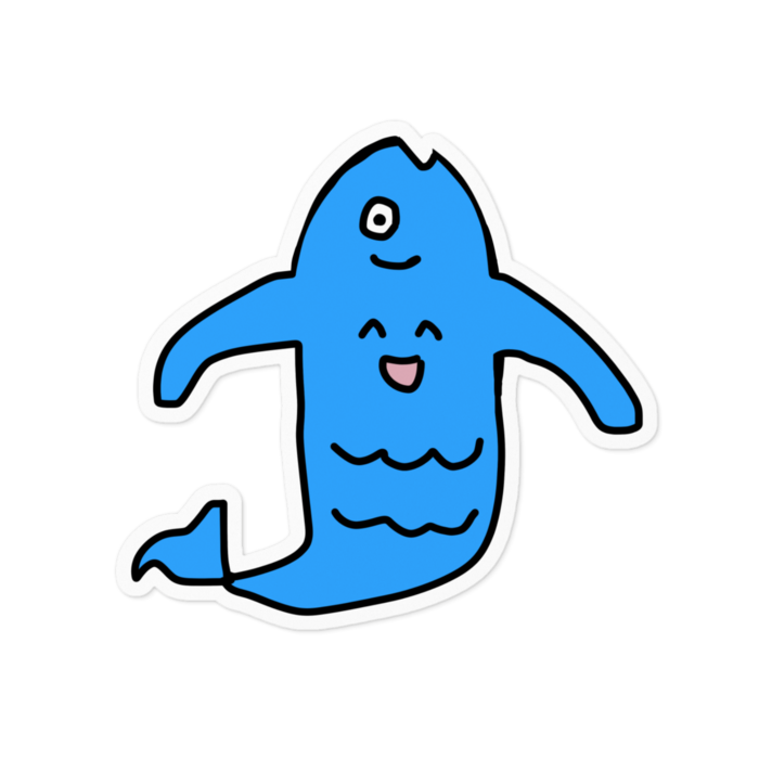 ステッカー - 100 x 100 (mm)