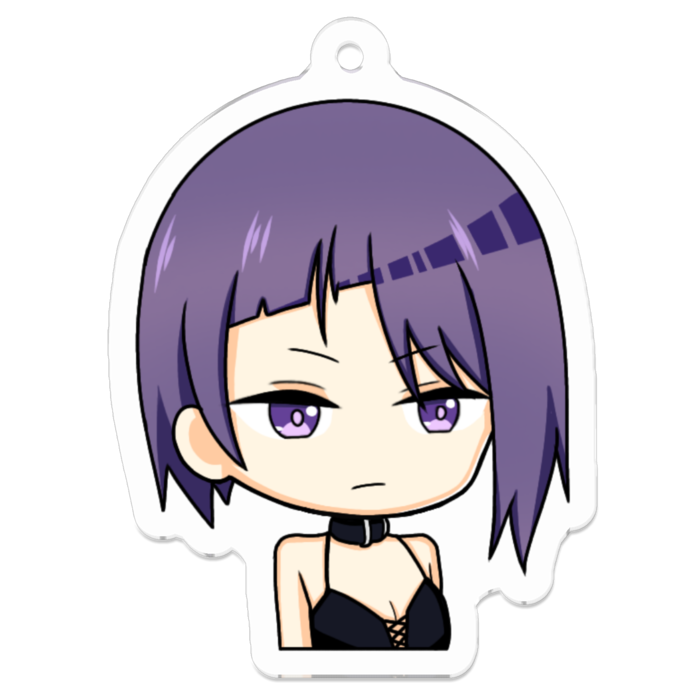 アクリルキーホルダー（コーティング） - 50 x 50 (mm)