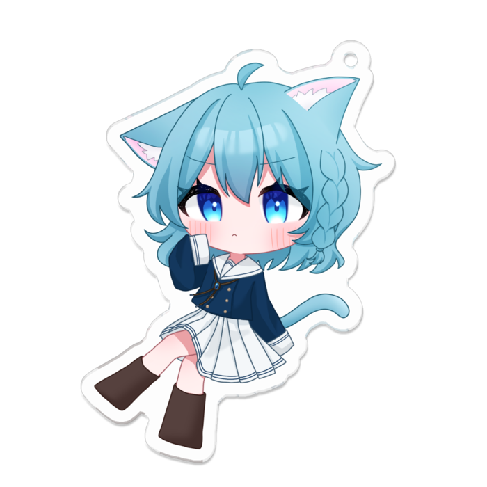 アクリルキーホルダー - 70 x 70 (mm)