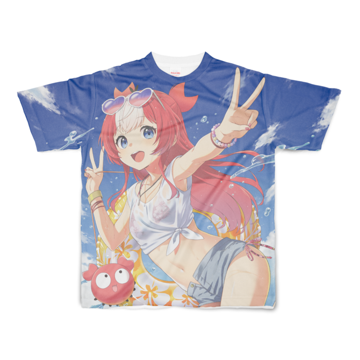 フルグラフィックTシャツ - S - 両面印刷