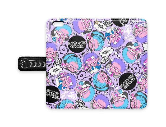 手帳型iPhoneケース - iPhone 6 Plus / 6s Plus - ストラップ穴 あり