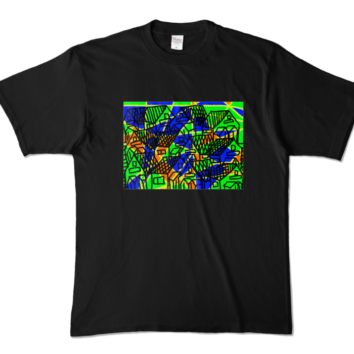 カラーTシャツ - XL - ブラック (濃色)