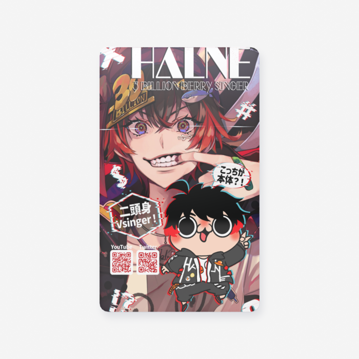 クリアカード - 名刺（55 × 91mm）