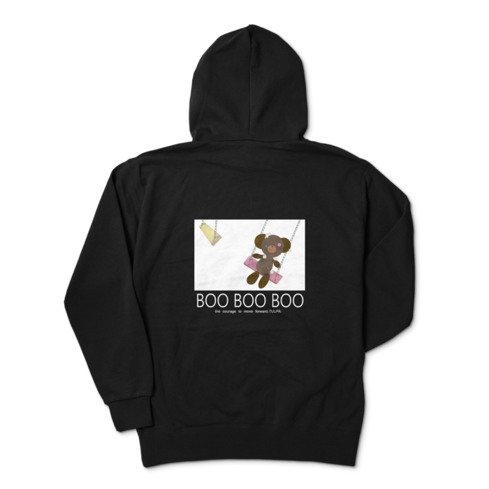 ジップパーカー - XL - 背面