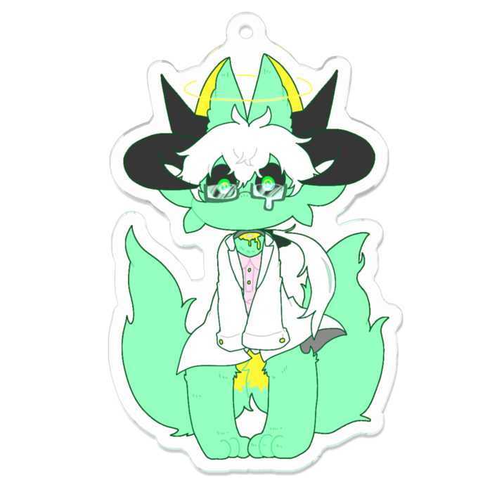 アクリルキーホルダー - 70 x 70 (mm)