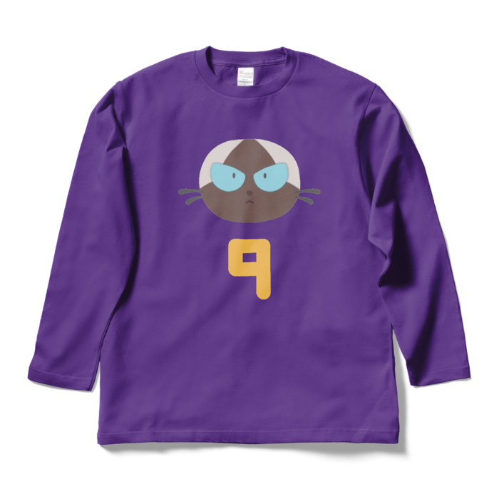 長袖Tシャツになったココ - L - パープル
