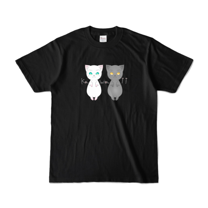 カラーTシャツ - S - ブラック (濃色)