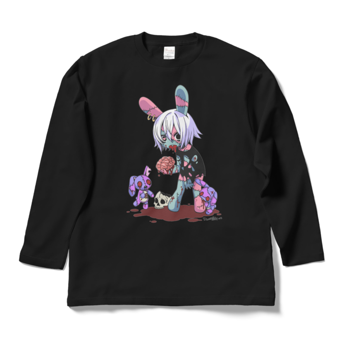 ロングスリーブTシャツ - L - ブラック
