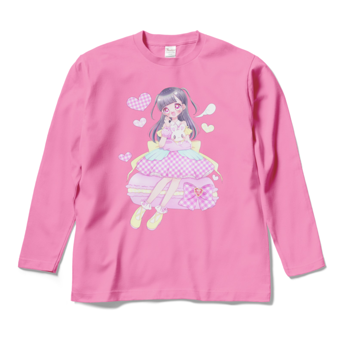 ロングスリーブTシャツ - M - ピンク