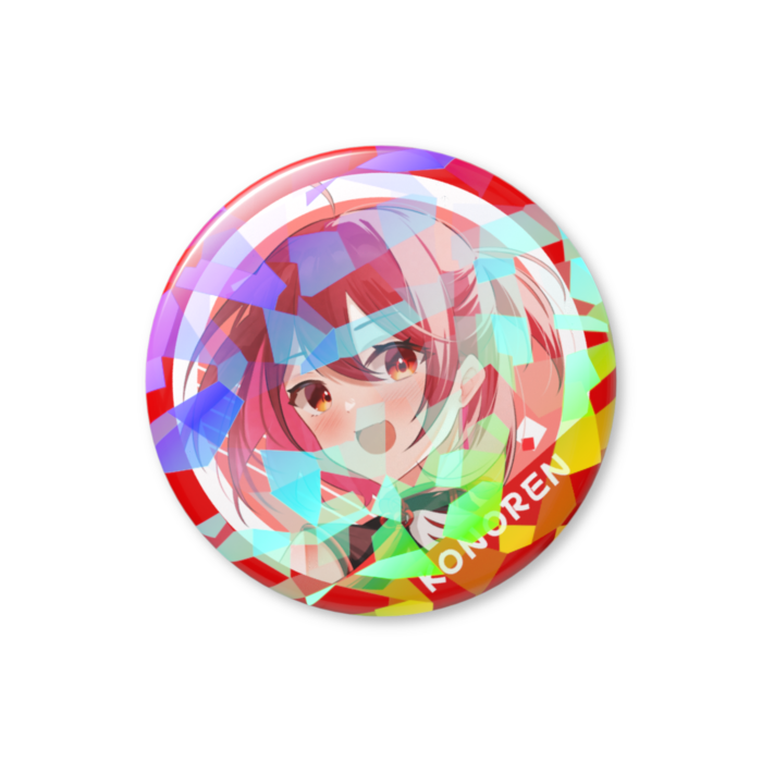 缶バッジ～人の姿B～(名前あり)