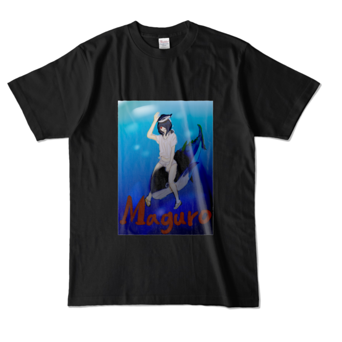 カラーTシャツ - L - ブラック (濃色)